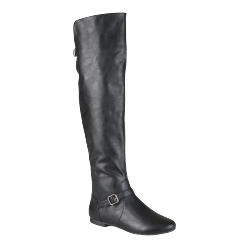 Journee Collection LOFT WIDE CALF boots in black